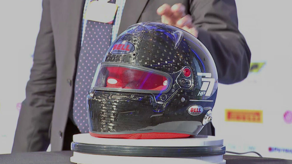 Así luce el nuevo casco de la FIA / Fuente: Federación Internacional de Automovilismo