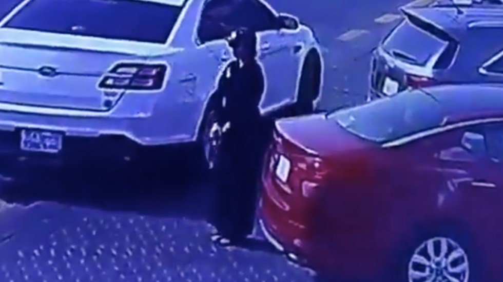 ladrona de autos en arabia saudita