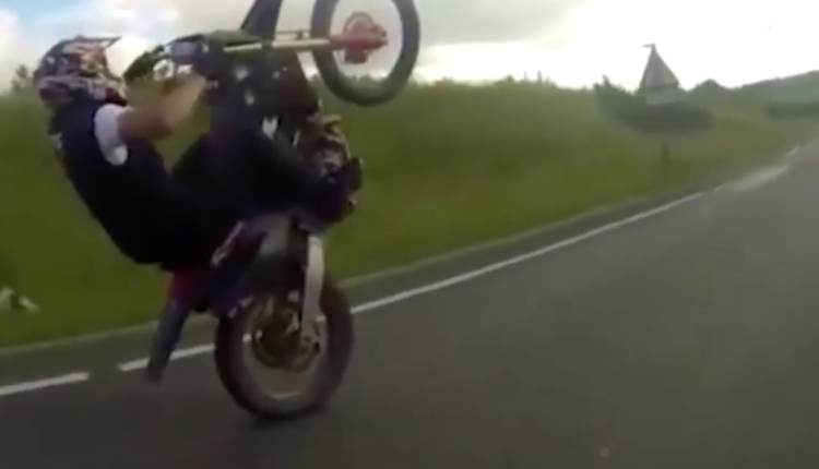 motociclista rompe record y lo arrestan por motos robadas