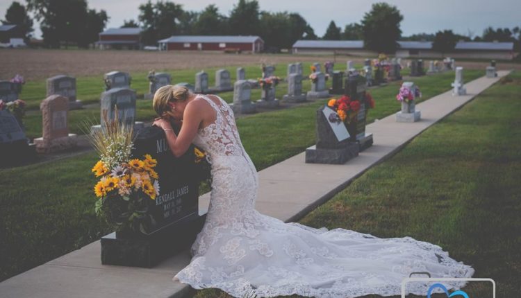 novia cementerio